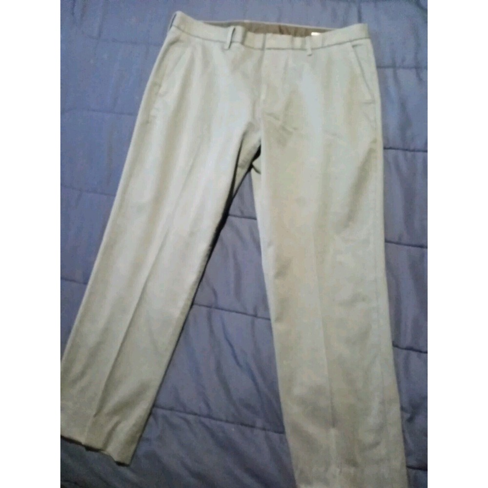 Bonobos‎ Monday Chino Pants Men's Size 34x30 Gray Flat Front